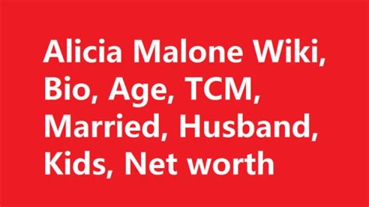 Alicia Malone - Age, Family, Bio