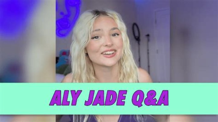 Aly Jade - Age, Family, Bio