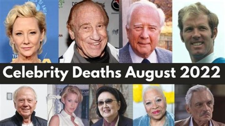 August 22 Deaths | Famous Birthdays