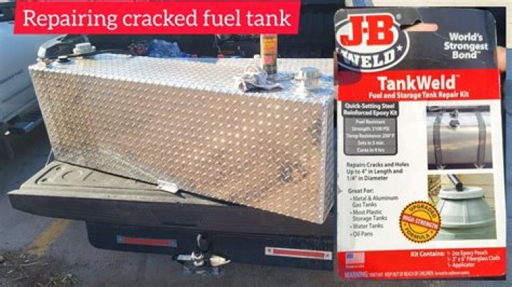 Can you use JB Weld on plastic fuel tank?