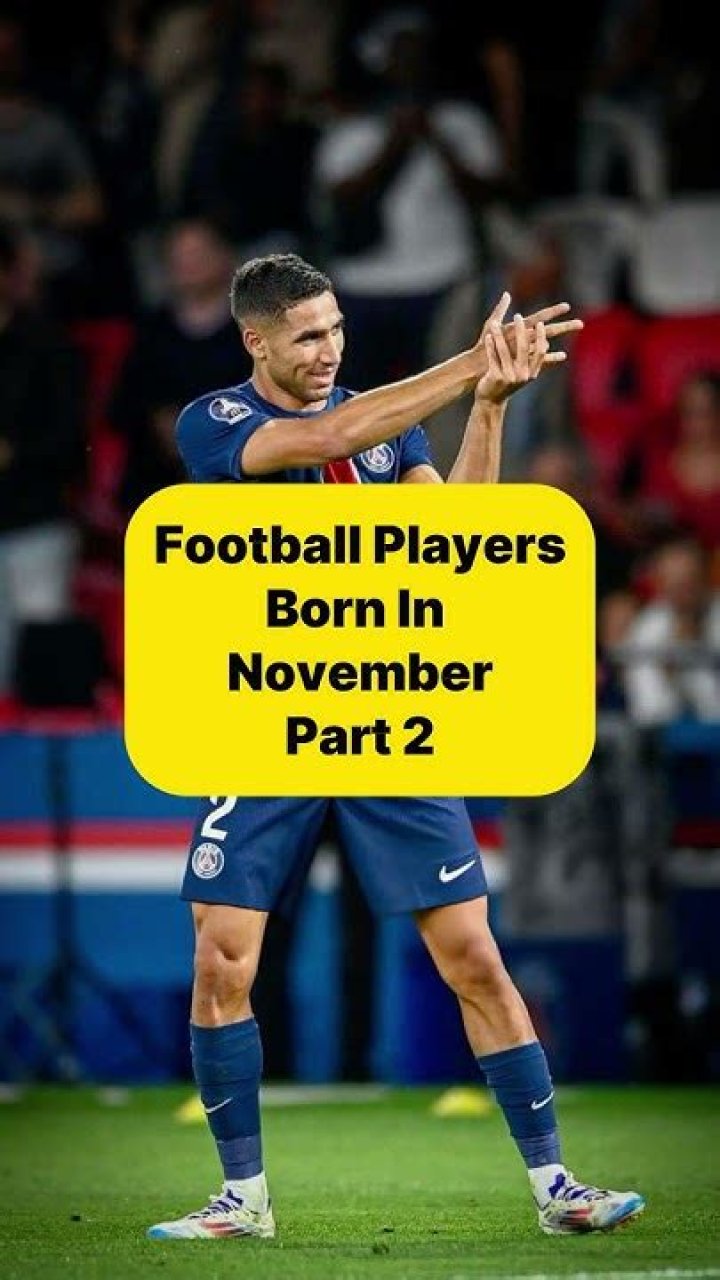 Football Players Born November 2