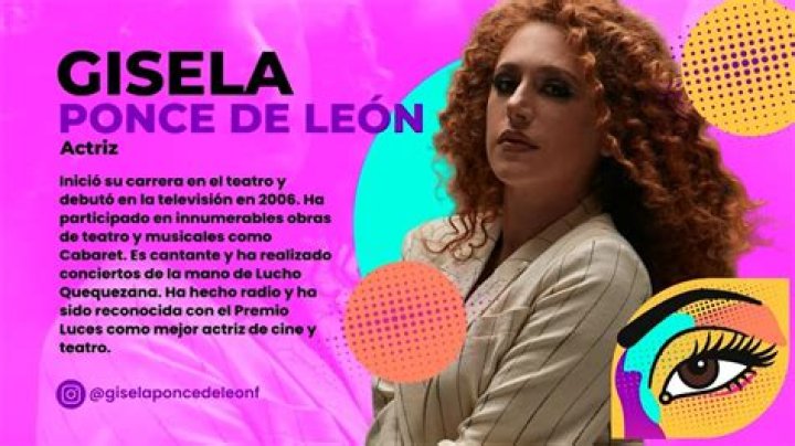 Gisela Ponce de León - Age, Family, Bio