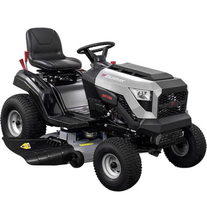 How do you change the rear tire on a Craftsman riding lawn mower?