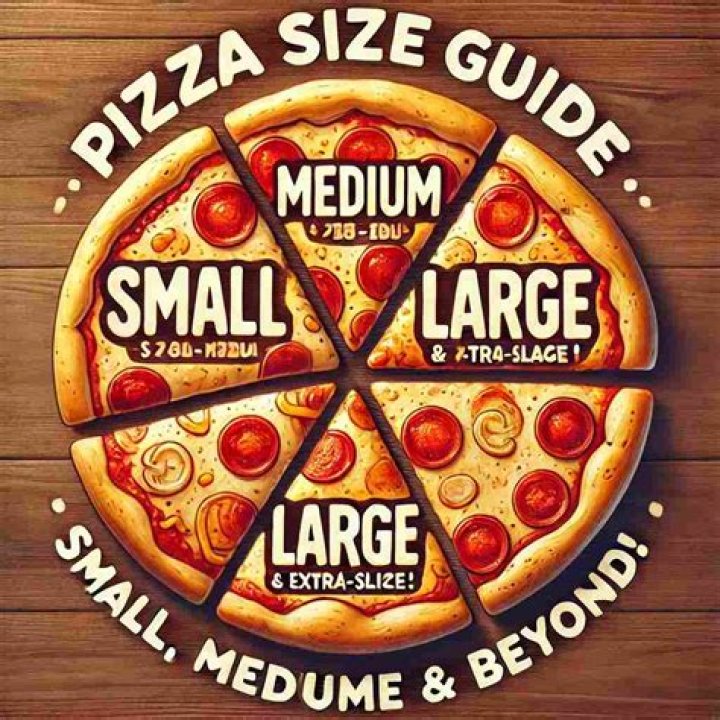How do you measure pizza size?