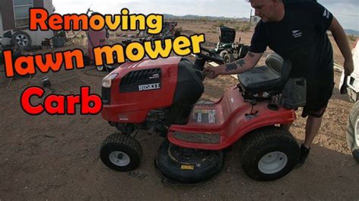 How does a governor work on a lawn mower?