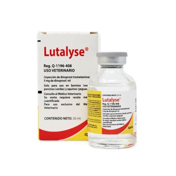 Is Lutalyse safe for humans?