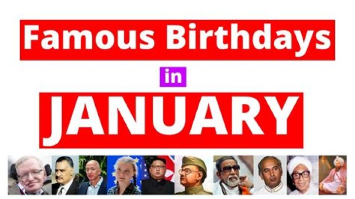 January 19 Birthdays | Famous Birthdays