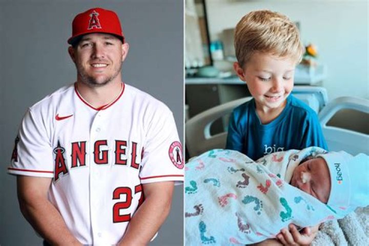 Jessica, the wife of MLB star Mike Trout gives birth to a son!