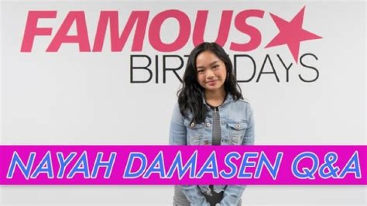 Nayah Damasen Videos | Famous Birthdays