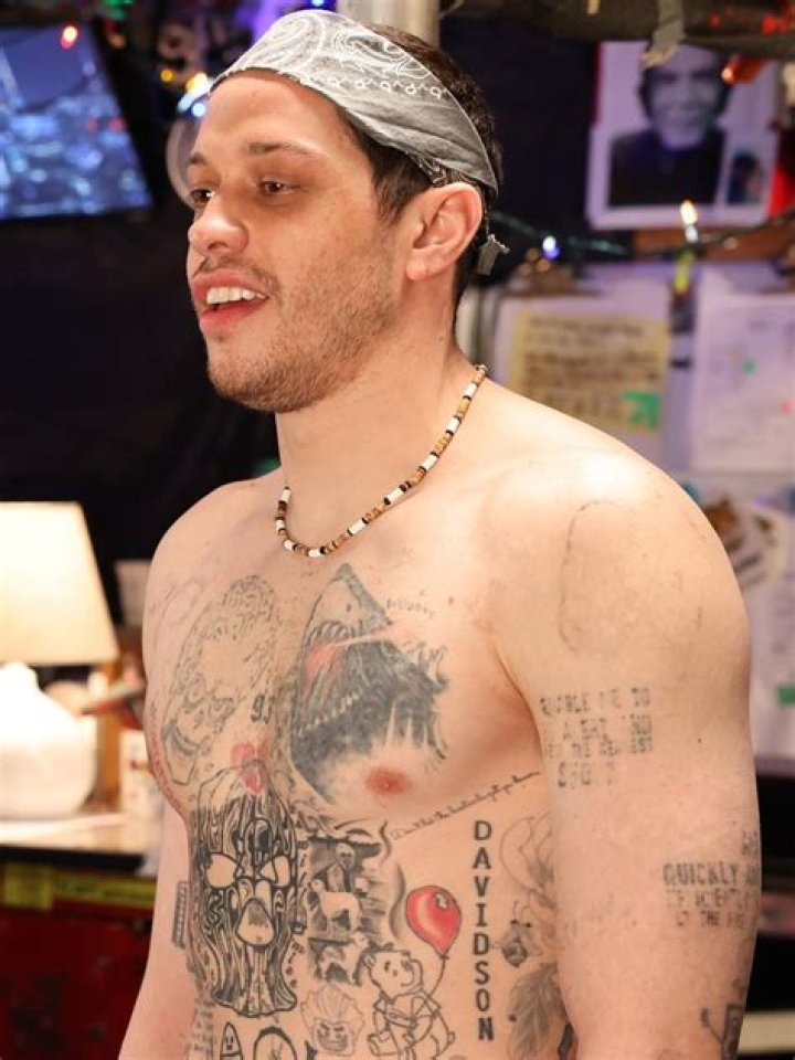 Pete Davidson, American comedian is getting his tattoos removed!