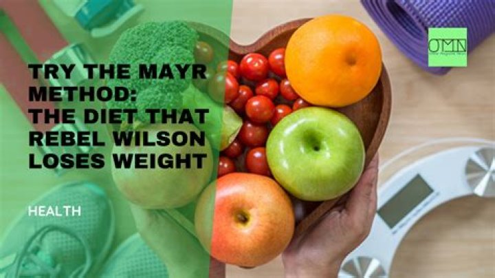 Rebel Wilson is on the Mayr Method diet, which involves excessive chewing