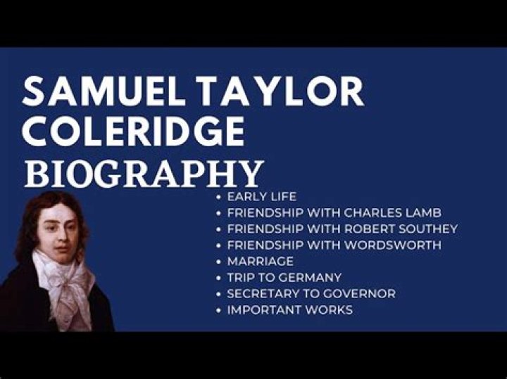 Samuel Taylor Coleridge - Trivia, Family, Bio