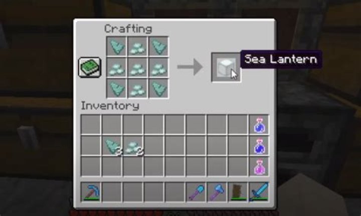 Sea Lantern in Minecraft