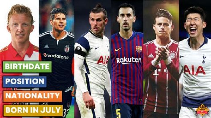 Soccer Players Born July 11