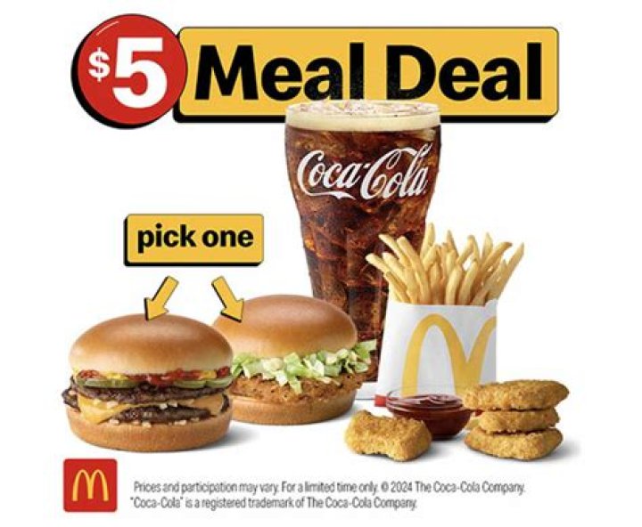 Which food items are available in Taco Bell’s Meal for 2 and Meal for 4 deals?