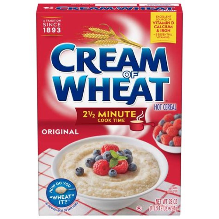 Why is cream of wheat high in iron?